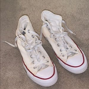 White high top converse